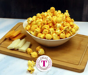 Cheesy Cheddar Popcorn